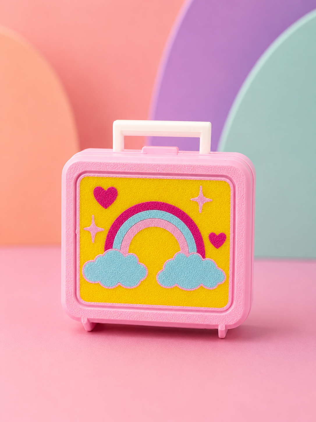 🥪 Snack’n’Stim – Retro Lunchbox Fidget - Rainbow 🌈