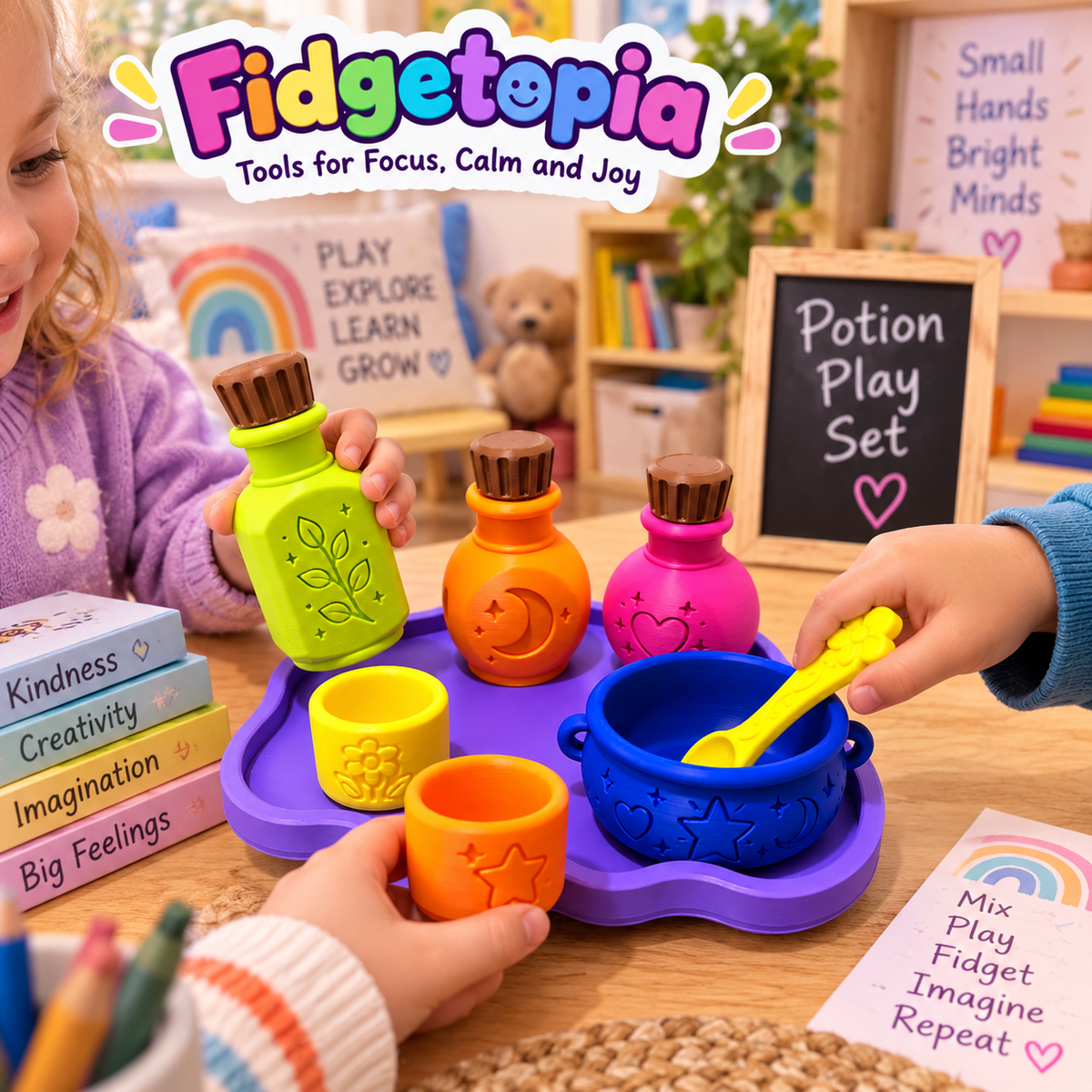 ✨ Magical Potion Play Set – Sensory & Imaginative Play