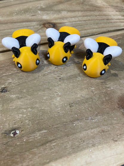 WIGGLERZ Barry the Bee Fidget Toy – Articulated Sensory Bee Desk Toy for ADHD, Anxiety & Stress Relief 🐝