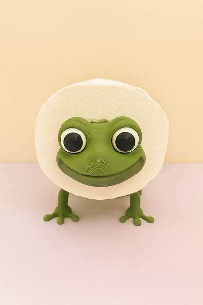 Frog Toilet Roll Stand