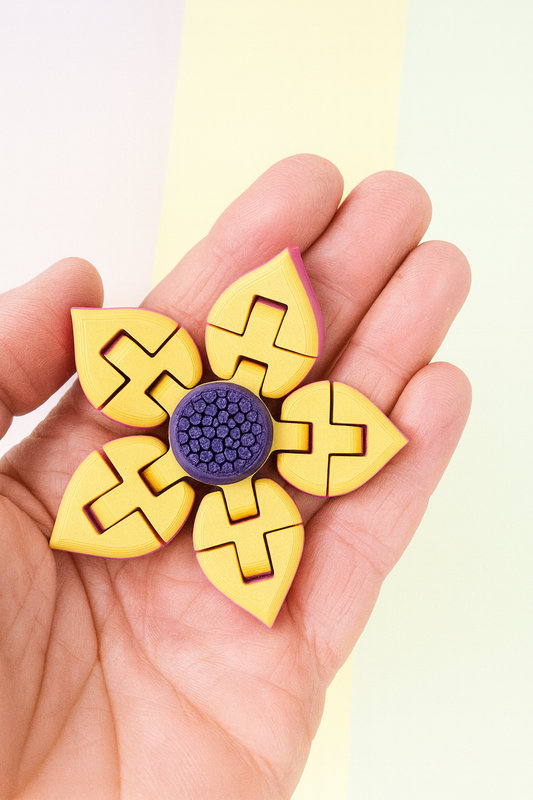 Flower Fidget Stress Relief & ADHD Fidget Toys UK | Calming Sensory Toys for Focus ...
