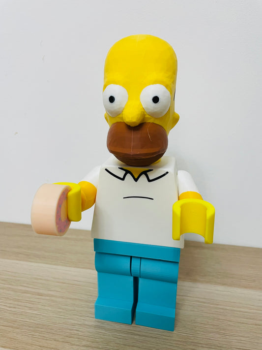 Big Brick Inspired Giant Homer Simpson