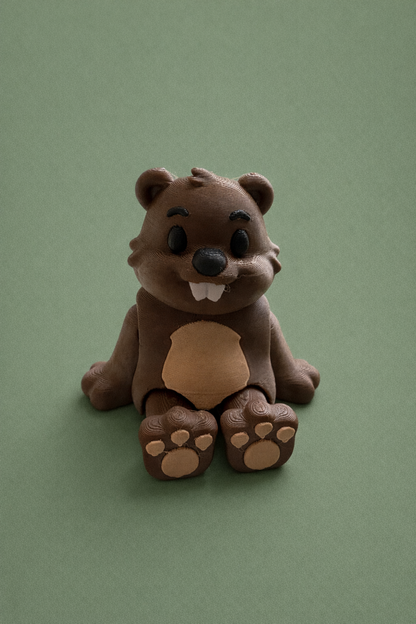 🦫 WIGGLERZ Beverley the Beaver Fidget Toy – Articulated Beaver Sensory Desk Toy for ADHD, Anxiety & Stress Relief (Copy)