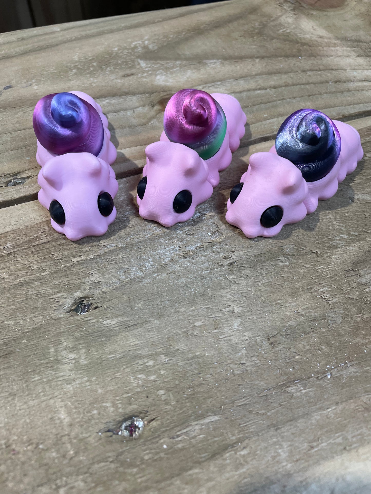 WIGGLERZ Sally the Snail Fidget Toy – Articulated Sensory Desk Toy for ADHD, Anxiety & Stress Relief