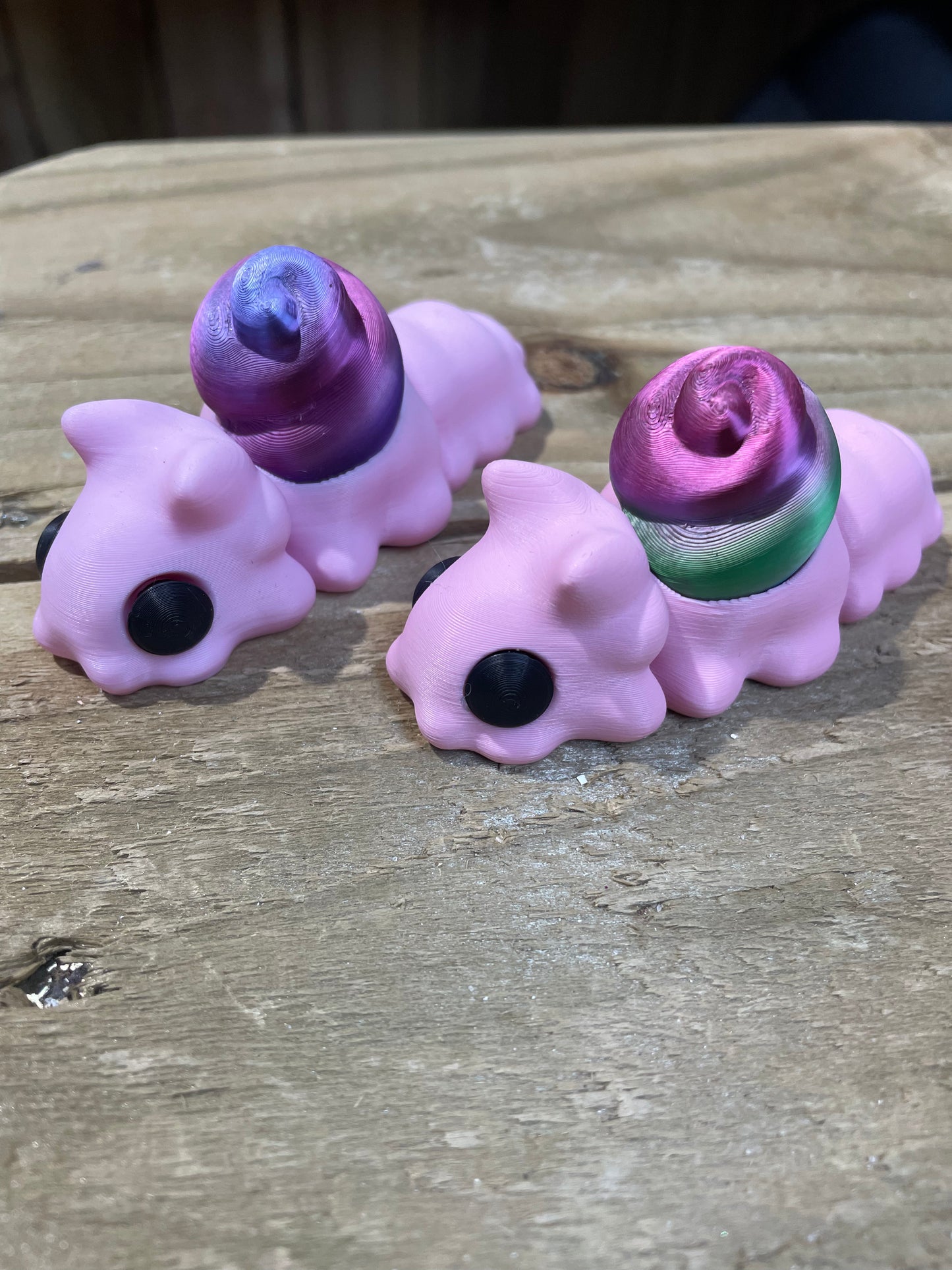 WIGGLERZ Sally the Snail Fidget Toy – Articulated Sensory Desk Toy for ADHD, Anxiety & Stress Relief