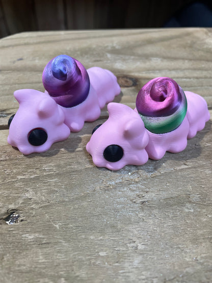 WIGGLERZ Sally the Snail Fidget Toy – Articulated Sensory Desk Toy for ADHD, Anxiety & Stress Relief