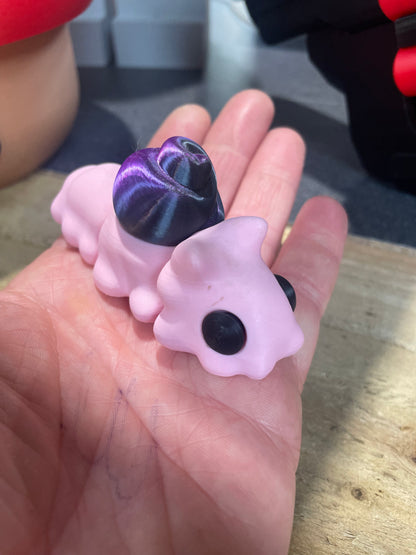 WIGGLERZ Sally the Snail Fidget Toy – Articulated Sensory Desk Toy for ADHD, Anxiety & Stress Relief