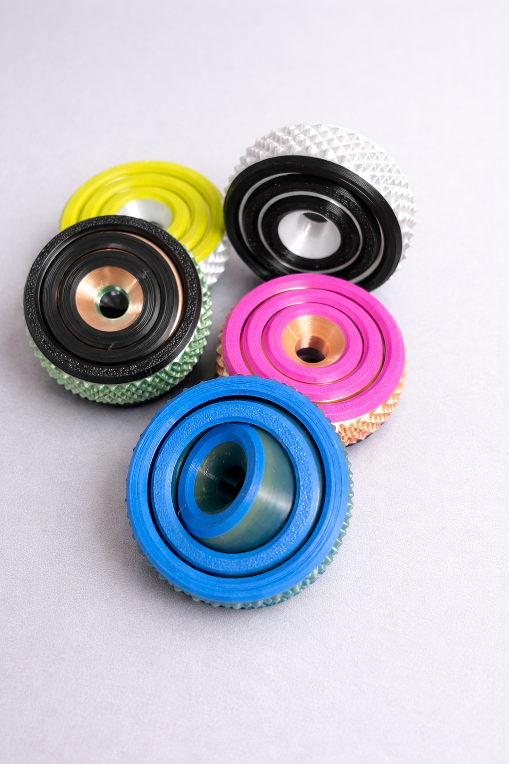 3D Printed Fidget Gyro – Spinning Anxiety Relief Toy & ADHD Focus Tool ...