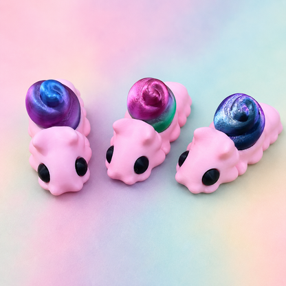 WIGGLERZ Sally the Snail 🐌 Fidget Toy – Articulated Sensory Desk Toy for ADHD, Anxiety & Stress Relief
