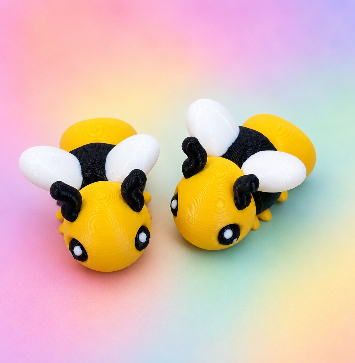 WIGGLERZ Barry the Bee Fidget Toy – Articulated Sensory Bee Desk Toy for ADHD, Anxiety & Stress Relief 🐝