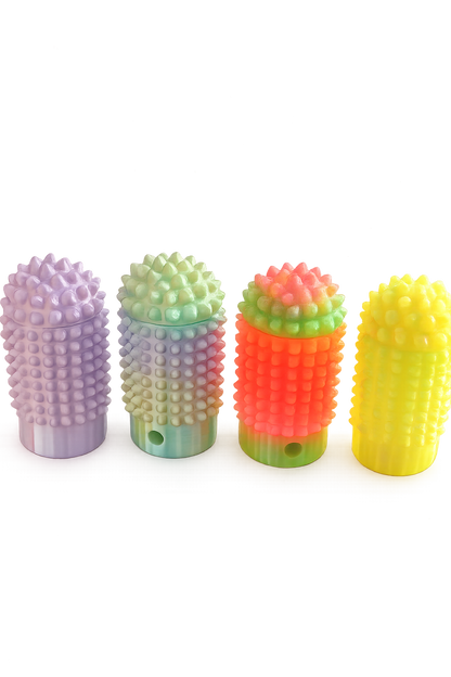 Stumpy Spiked Stim Spinner – Sensory Fidget Toy for Focus, Stress Relief & Anxiety Support