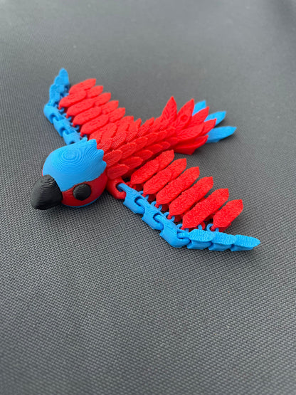 WIGGLERZ - Pedro The Parrot 🦜 Sensory Fidget Toy