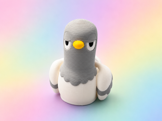 WIGGLERZ Primrose the Pigeon 🐦 Fidget Toy – Articulated Sensory Desk Toy for ADHD, Anxiety & Stress