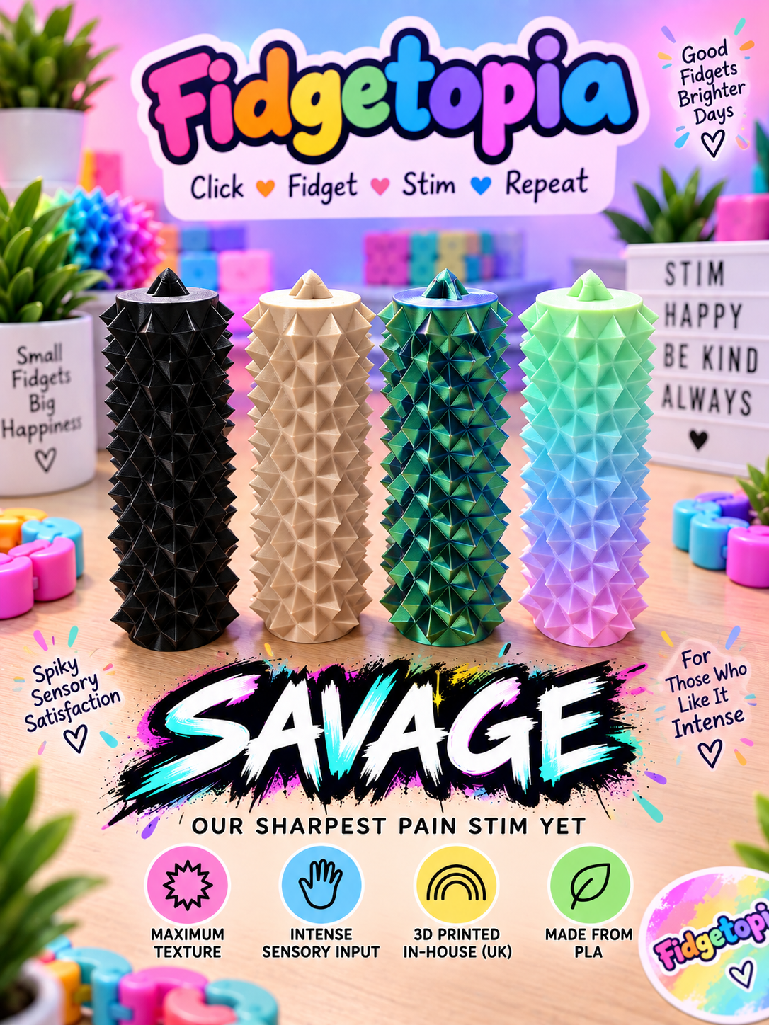 SAVAGE – Extreme Pain Stim Roller