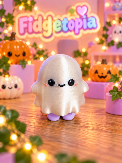 Ghost Clicker Fidget – Cute 3D Printed Halloween Sensory Fidget | Fidgetopia