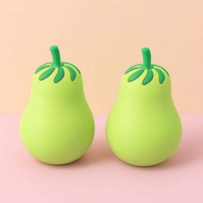 The Fidget Pear 🍐 Infinity Spiral that twists & Slides