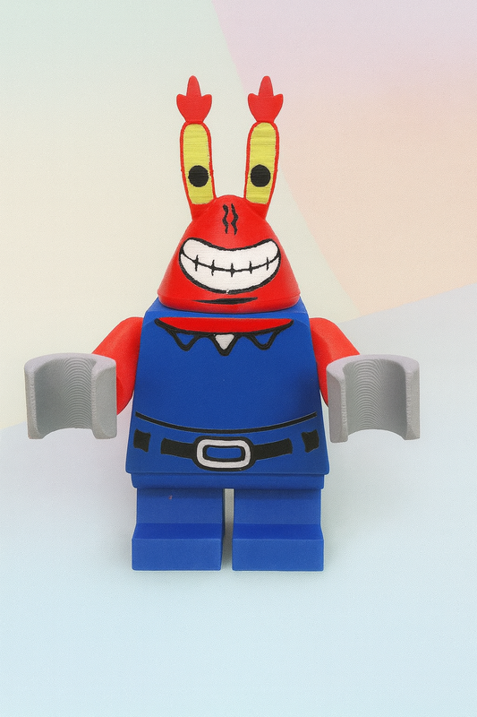 Big Brick Inspired Mr Krabs