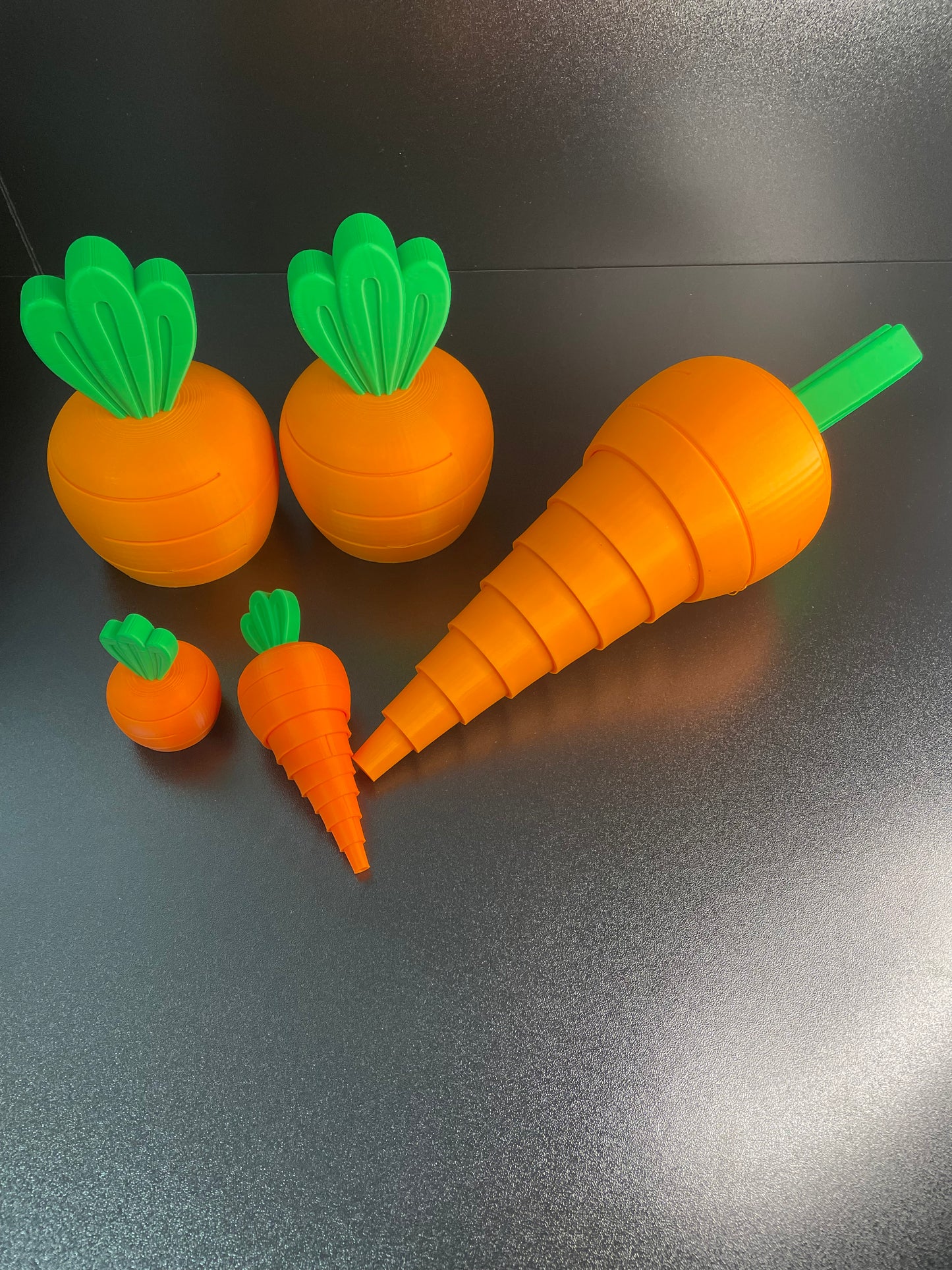 Giant Pop-Up 3D Printed Carrots 🥕✨