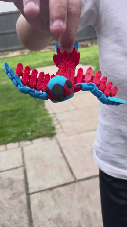 WIGGLERZ - Pedro The Parrot 🦜 Sensory Fidget Toy